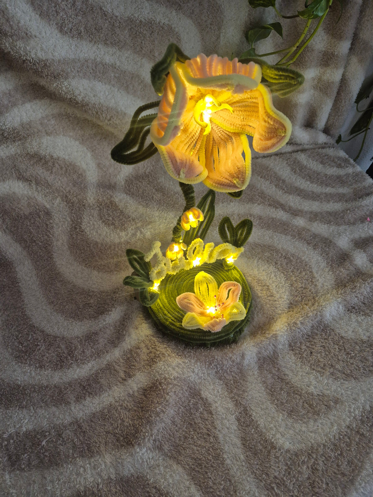 Lampe artisanale personnalisée