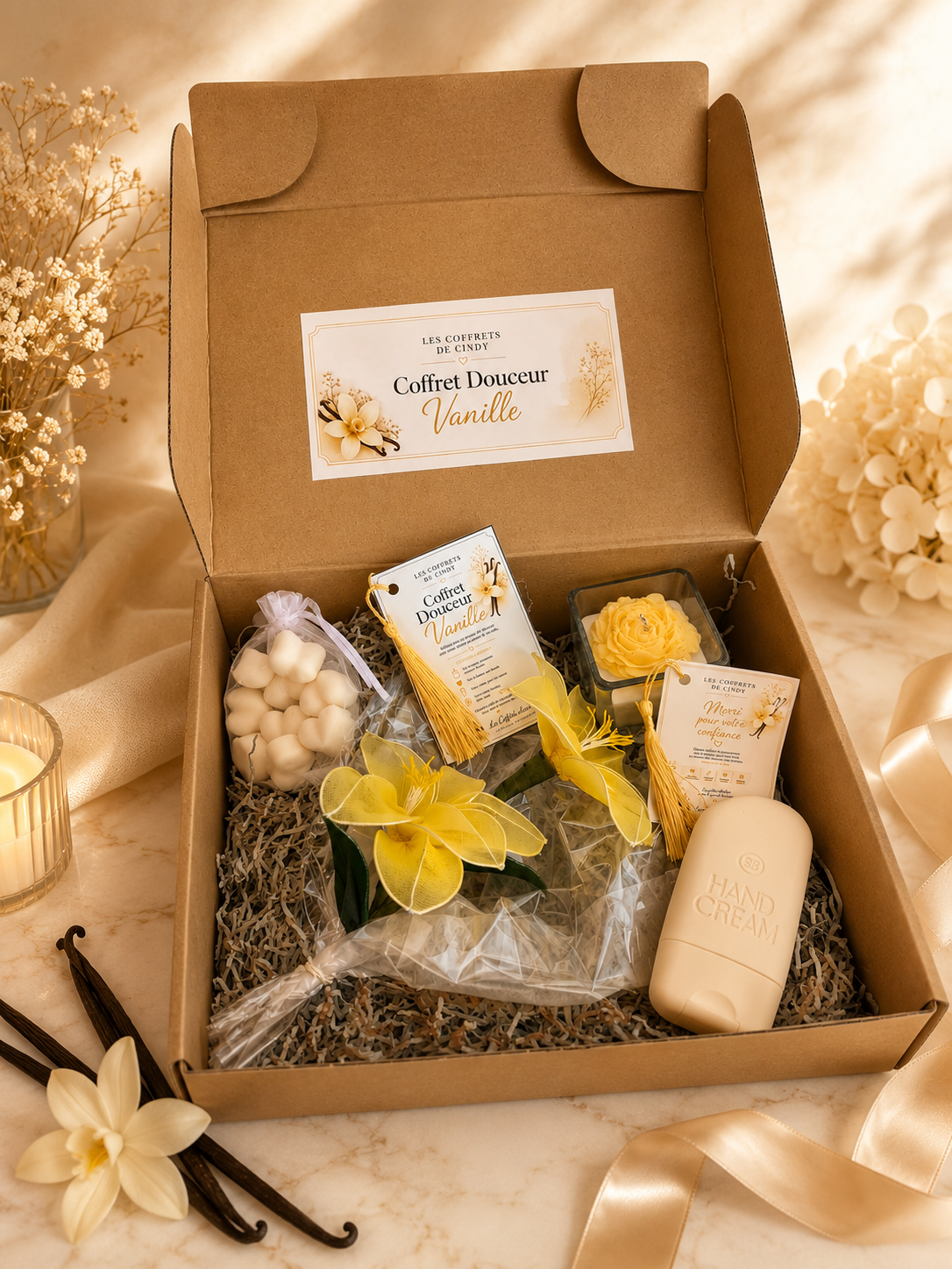 Coffret douceur vanille